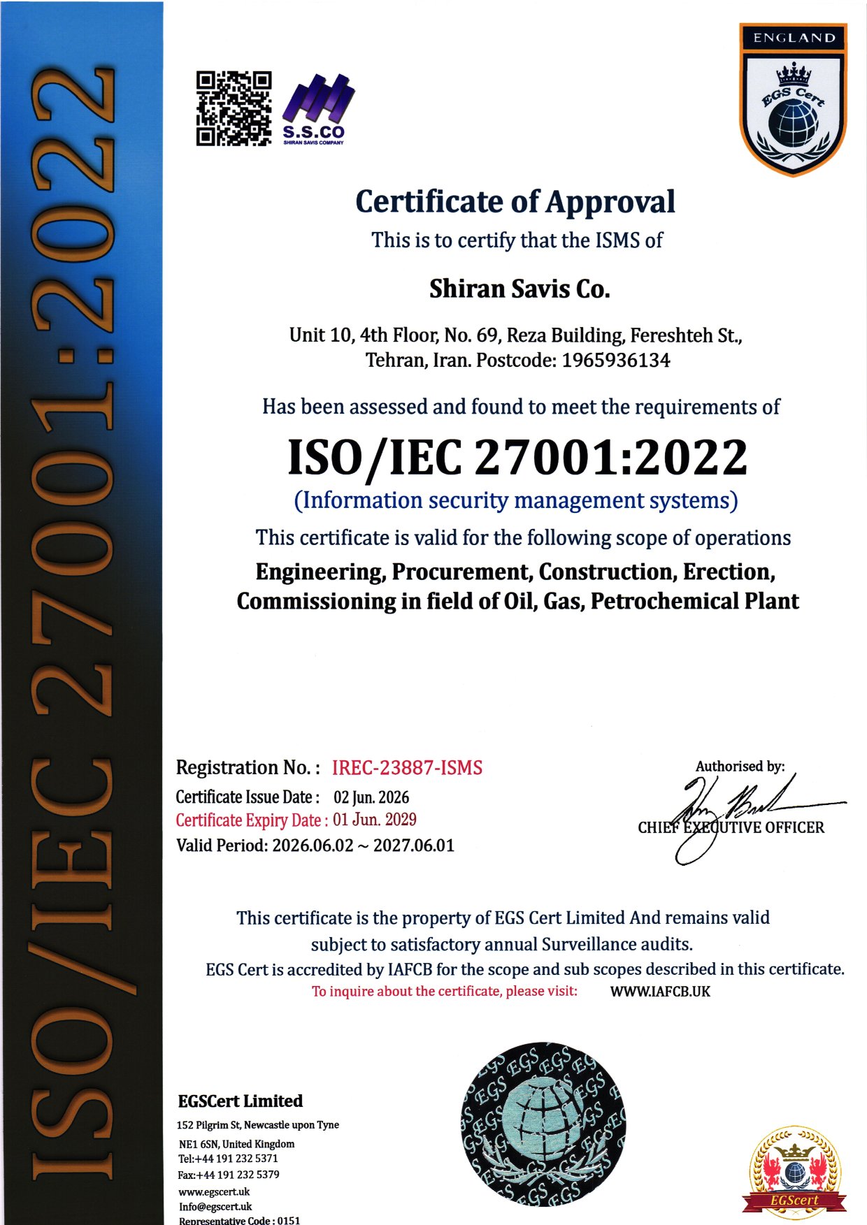 ISO/IEC 27001:2022