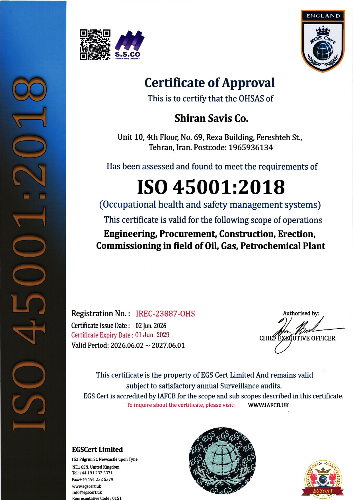 ISO 45001:2018